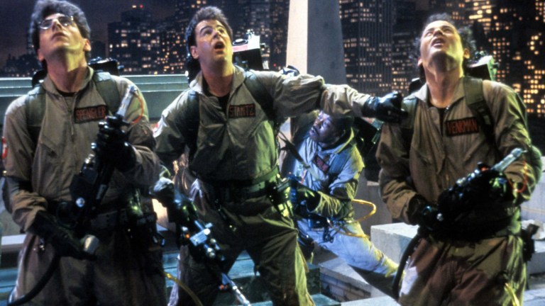 Bill Murray Dan Aykroyd and Harold Ramis in Ghostbusters