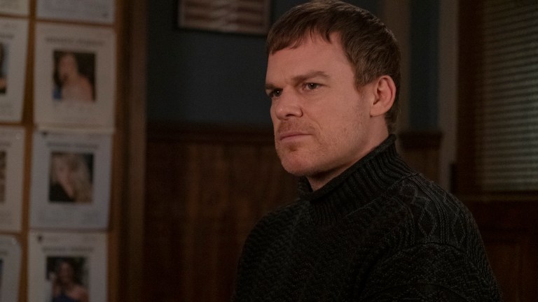 Michael C. Hall as Dexter in DEXTER: NEW BLOOD, “Sins of the Father”.