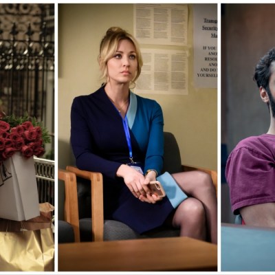 Jim Parsons in The Boys in the Band, Kaley Cuoco in The Flight Attendant, and Kunal Nayyar in Criminal: UK