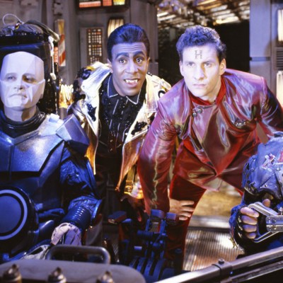 Red Dwarf cast: Robert Llewellyn, Danny John Jules, Chris Barrie, Craig Charles